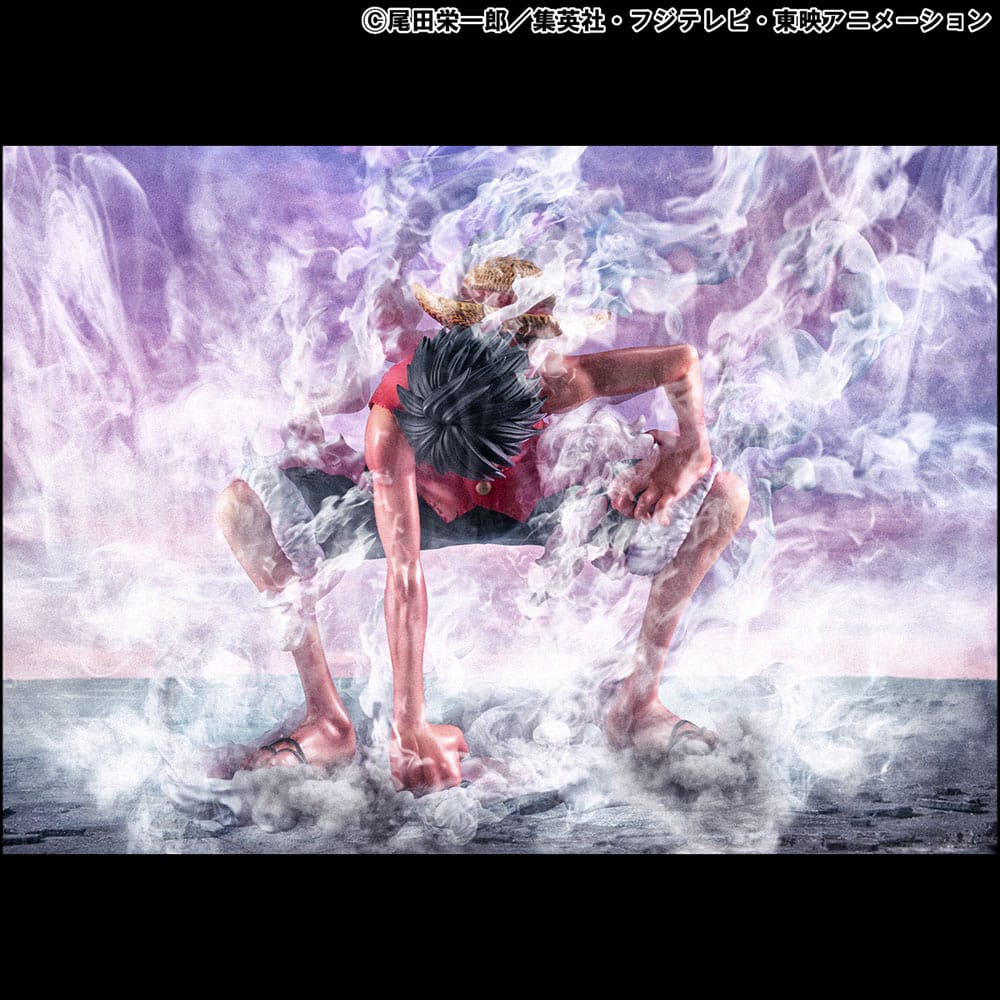 One Piece P.O.P PVC Statue Monkey D. Luffy Gear 2 Limited Edition 19 cm