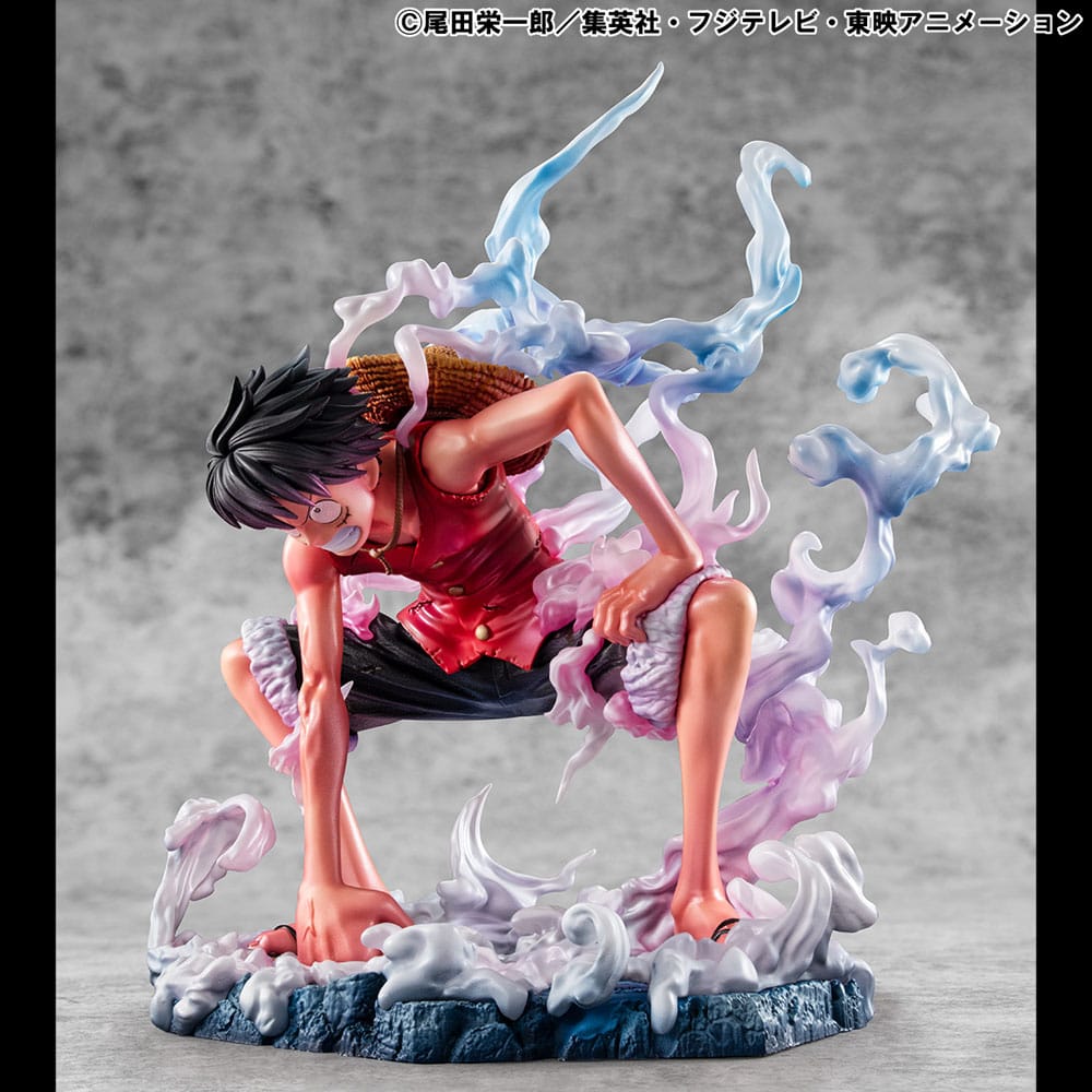 One Piece P.O.P PVC Statue Monkey D. Luffy Gear 2 Limited Edition 19 cm