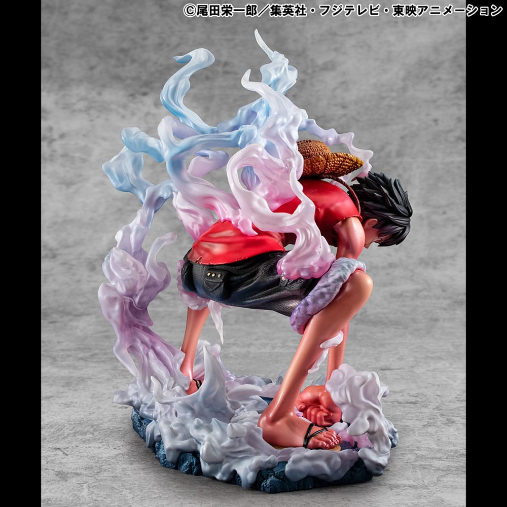One Piece P.O.P PVC Statue Monkey D. Luffy Gear 2 Limited Edition 19 cm