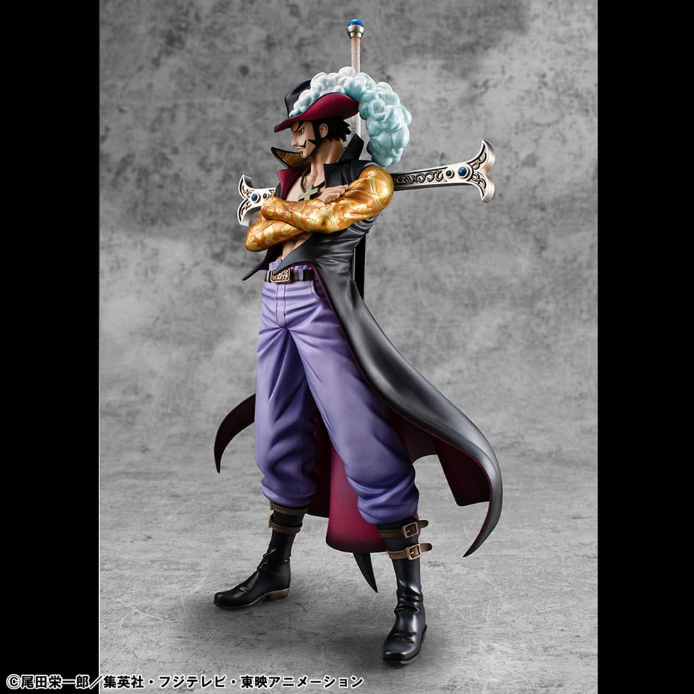 One Piece P.O.P SA-MAXIMUM PVC Statue Hawk Eye Dracule Mihawk Ver. R 29 cm
