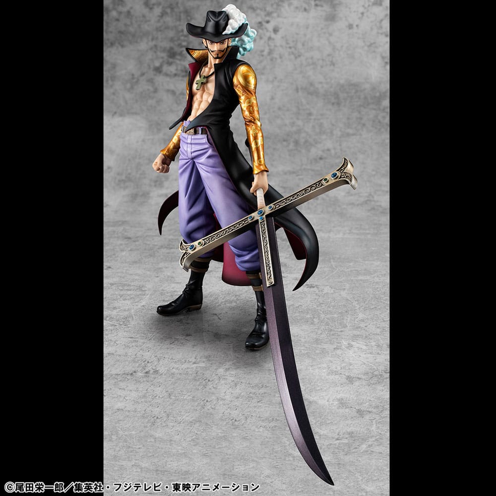 One Piece P.O.P SA-MAXIMUM PVC Statue Hawk Eye Dracule Mihawk Ver. R 29 cm - Damaged packaging