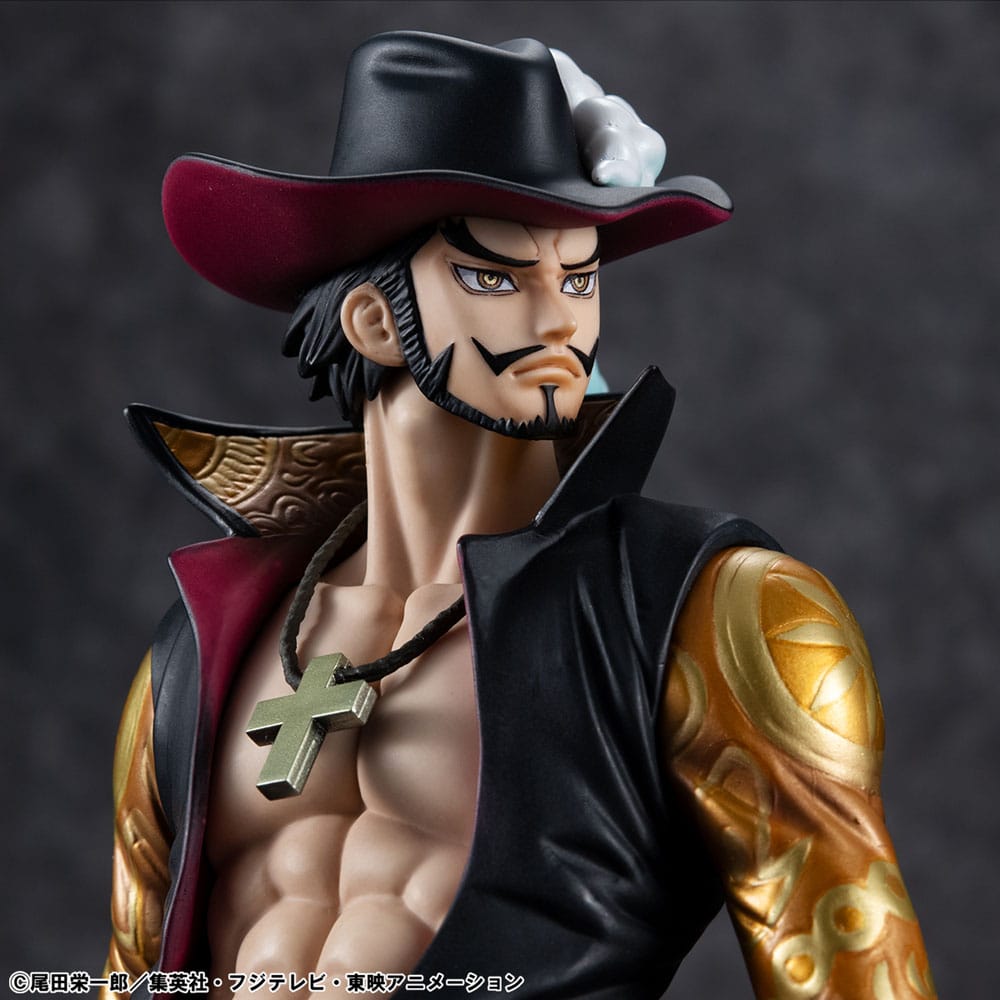 One Piece P.O.P SA-MAXIMUM PVC Statue Hawk Eye Dracule Mihawk Ver. R 29 cm