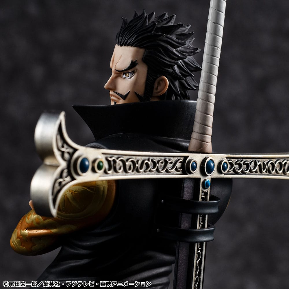 One Piece P.O.P SA-MAXIMUM PVC Statue Hawk Eye Dracule Mihawk Ver. R 29 cm - Damaged packaging