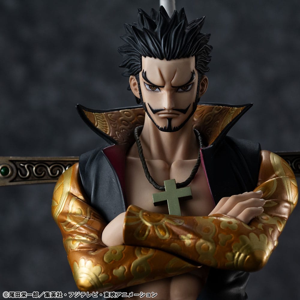 One Piece P.O.P SA-MAXIMUM PVC Statue Hawk Eye Dracule Mihawk Ver. R 29 cm - Damaged packaging