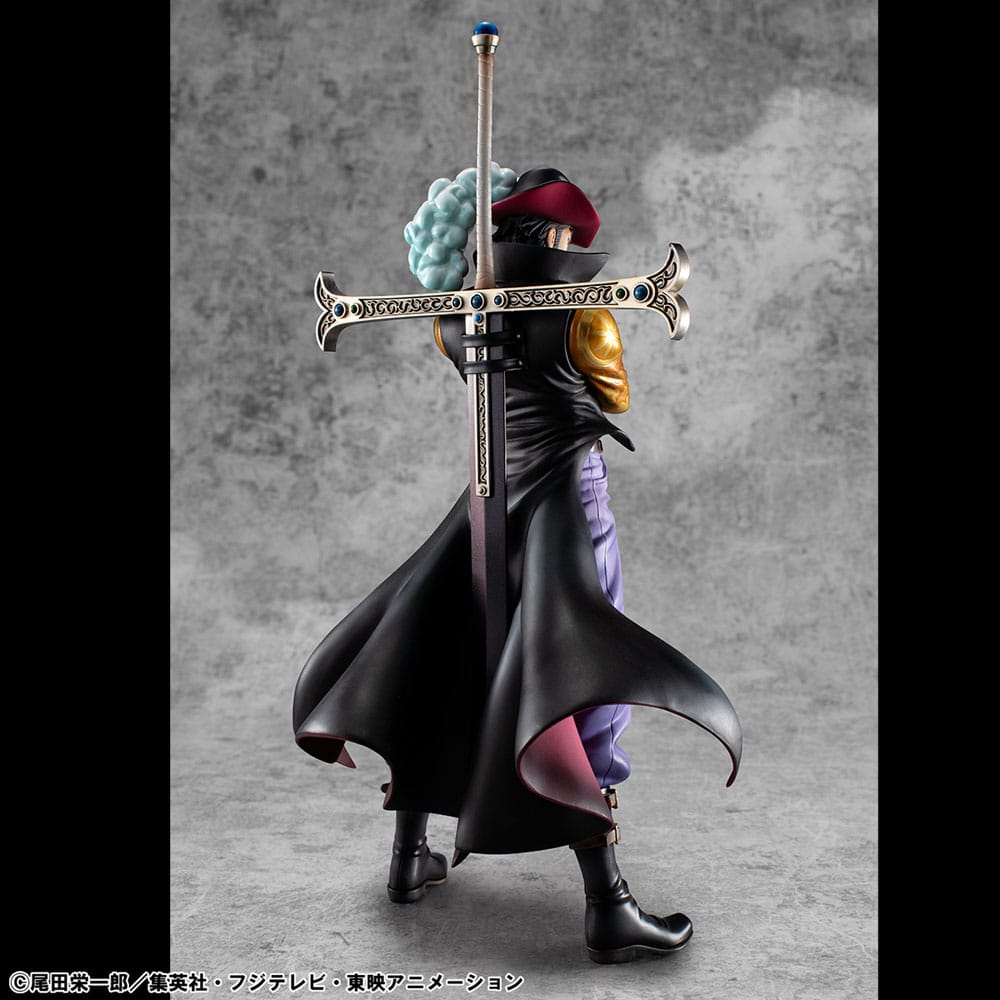 One Piece P.O.P SA-MAXIMUM PVC Statue Hawk Eye Dracule Mihawk Ver. R 29 cm - Damaged packaging