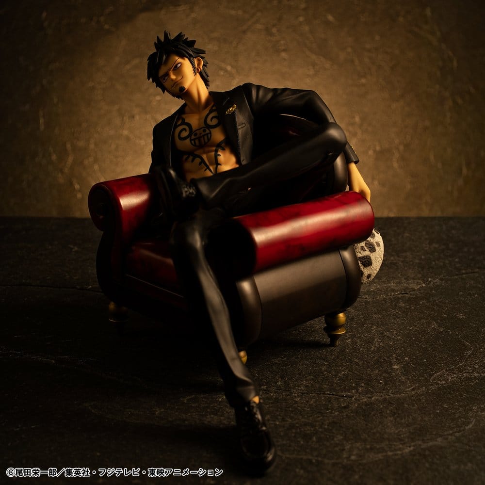 One Piece Portrait.Of.Pirates "S.O.C" PVC Figure Trafalgar Law Ver.R