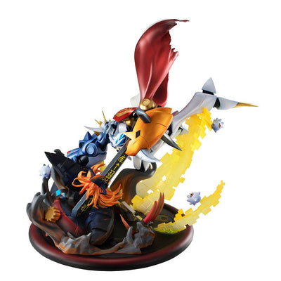 Digimon Adventure: Children's War Game! VS Series PVC Statue Omegamon vs Diabolomon 34 cm