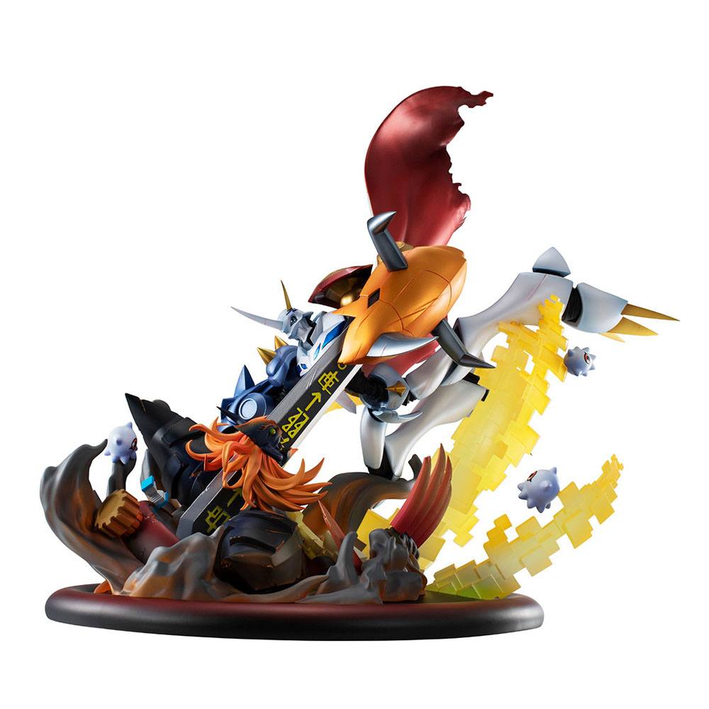 Digimon Adventure: Children's War Game! VS Series PVC Statue Omegamon vs Diabolomon 34 cm