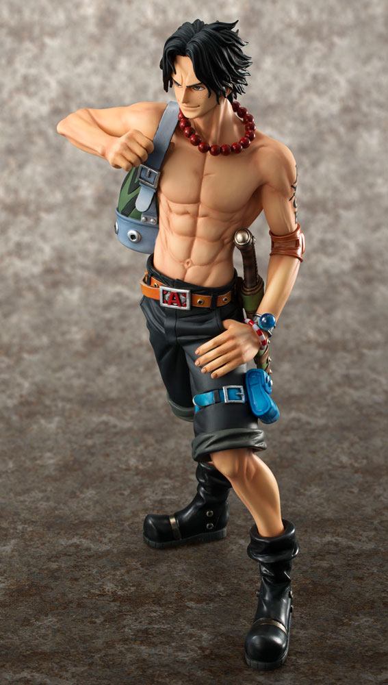 One Piece Excellent Model P.O.P PVC Statue NEO-DX Portgas D. Ace 10th Limited Ver. 23 cm