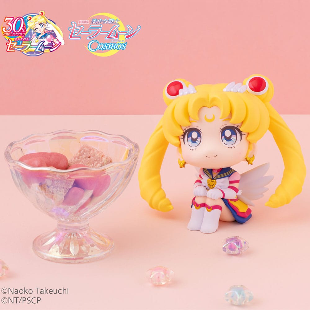 Sailor Moon Cosmos The Movie Look Look Up PVC Statues Eternal Sailor Moon & Eternal Sailor Chibi Moon LTD Ver. 11 cm