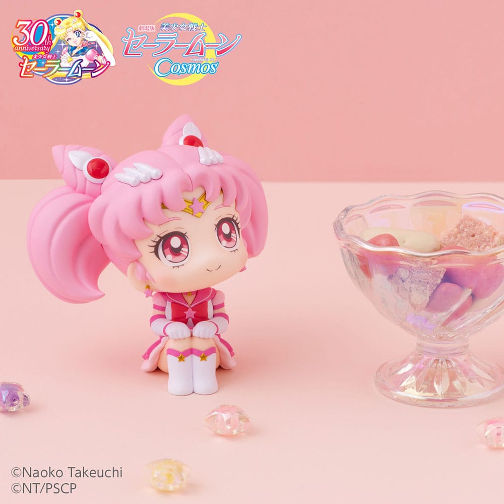 Sailor Moon Cosmos The Movie Look Look Up PVC Statues Eternal Sailor Moon & Eternal Sailor Chibi Moon LTD Ver. 11 cm