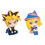 Yu-Gi-Oh! Duel Monsters Look Up PVC Statues Yami Yugi & Dark Magician Girl Set 11 cm