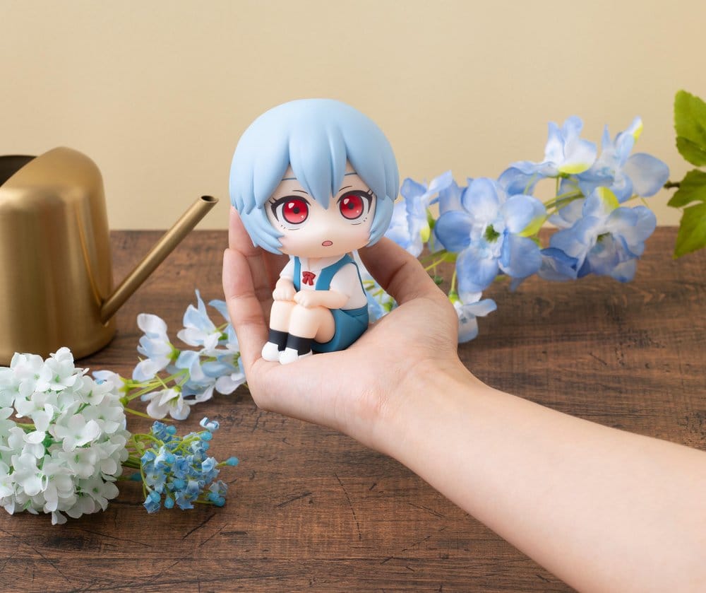 Evangelion: 3.0+1.0 Thrice Upon a Time Look Up PVC Figure Rei Ayanami 11 cm (Repeat)