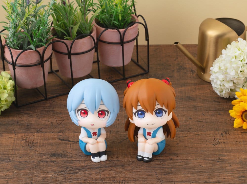 Evangelion: 3.0+1.0 Thrice Upon a Time Look Up PVC Figure Rei Ayanami 11 cm (Repeat)