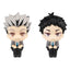 Haikyu!! Look Up PVC Statue Kotaro Bokuto & Keiji Akaashi 11 cm (with gift)