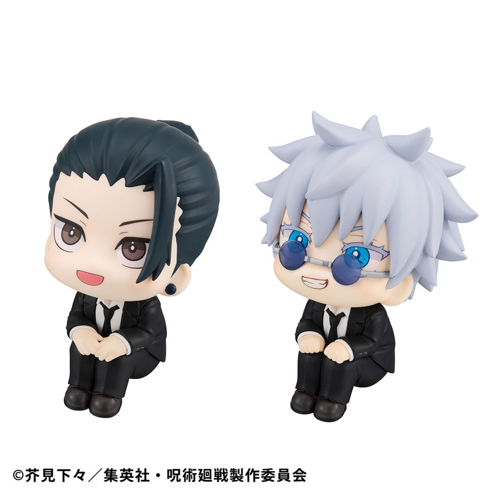 Jujutsu Kaisen Look Up PVC Statue Satoru Gojo Suit Ver. & Suguru Geto Suit Ver. 11 cm (with gift)