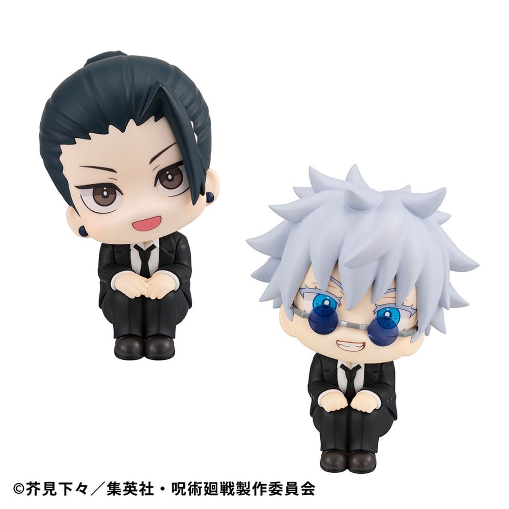 Jujutsu Kaisen Look Up PVC Statue Satoru Gojo Suit Ver. & Suguru Geto Suit Ver. 11 cm (with gift)