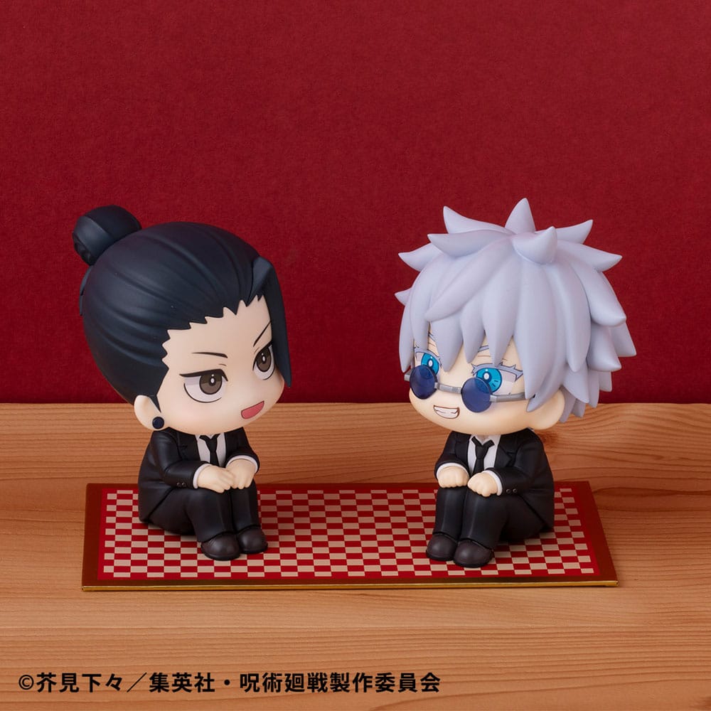 Jujutsu Kaisen Look Up PVC Statue Satoru Gojo Suit Ver. & Suguru Geto Suit Ver. 11 cm (with gift)