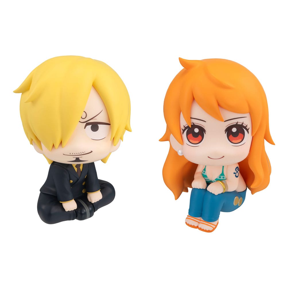 One Piece Look Up PVC Statuen Nami & Sanji 11 cm (with gift)