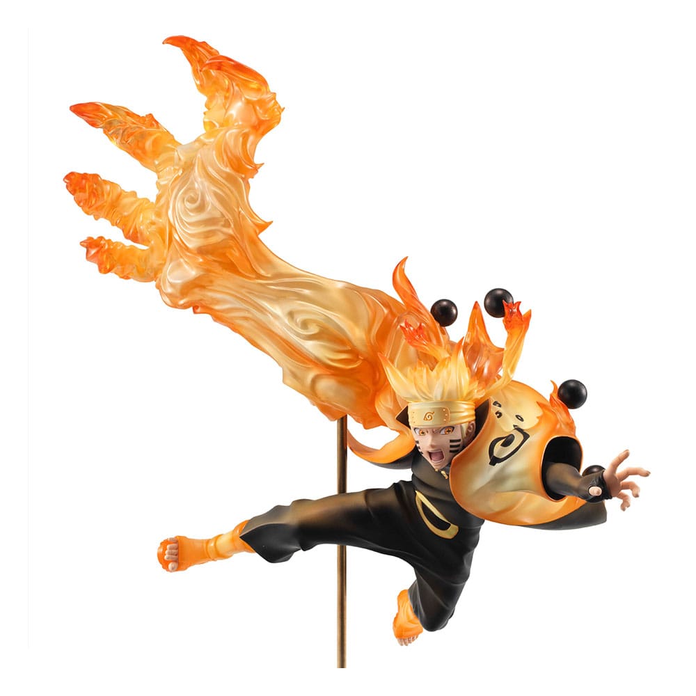 Naruto Shippuden G.E.M. Series PVC Statue 1/8 Naruto Uzumaki Six Paths Sage Mode 15th Anniversary Ver. 29 cm