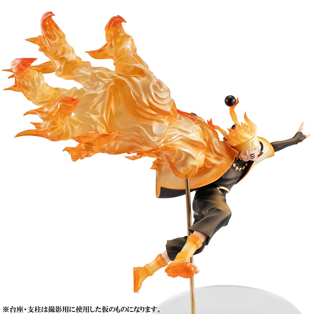 Naruto Shippuden G.E.M. Series PVC Statue 1/8 Naruto Uzumaki Six Paths Sage Mode 15th Anniversary Ver. 29 cm