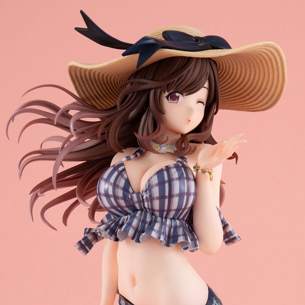 The Idolmaster Shiny Colors PVC Statue Kogane Tsukioka Be Bop Beach Ver. 17 cm