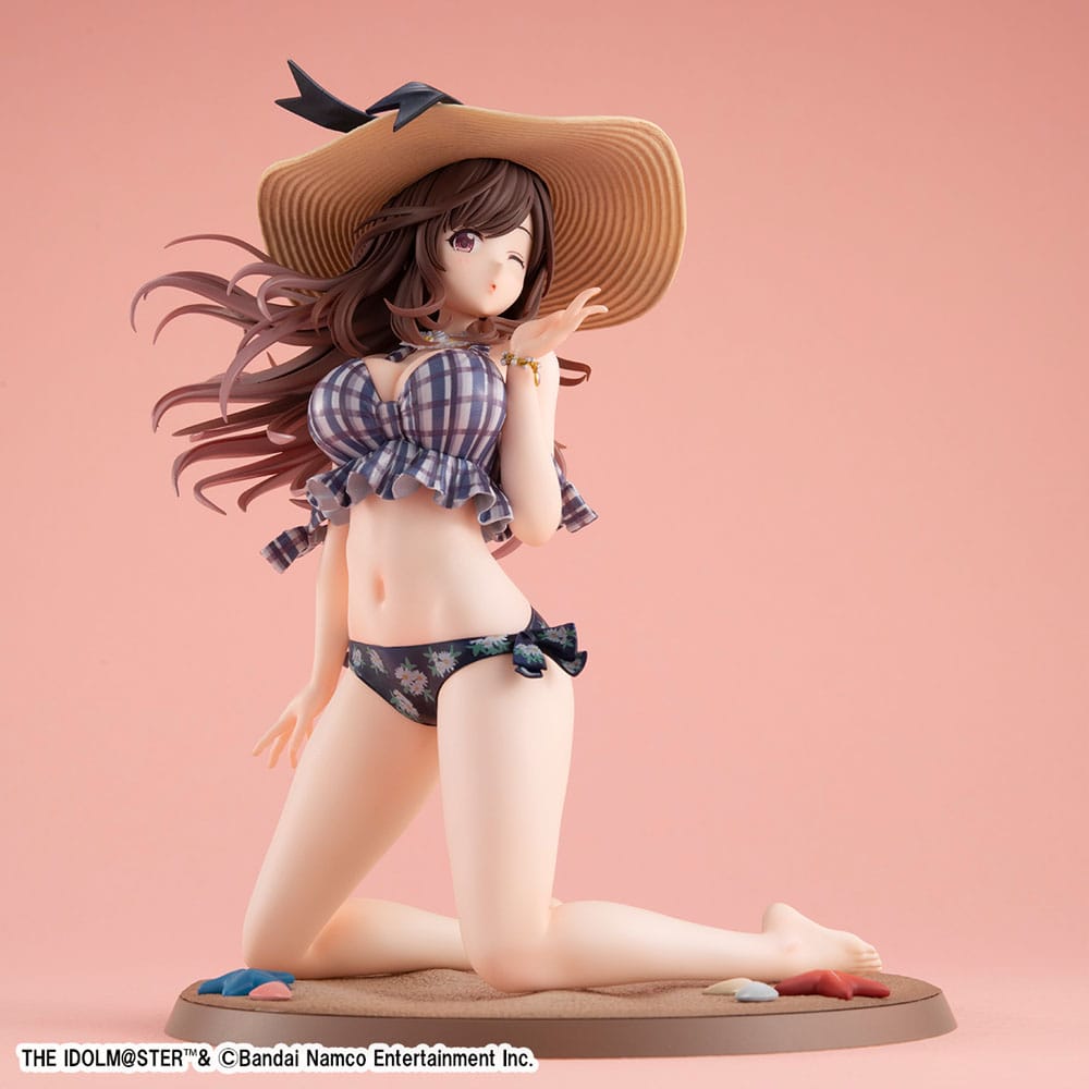 The Idolmaster Shiny Colors PVC Statue Kogane Tsukioka Be Bop Beach Ver. 17 cm