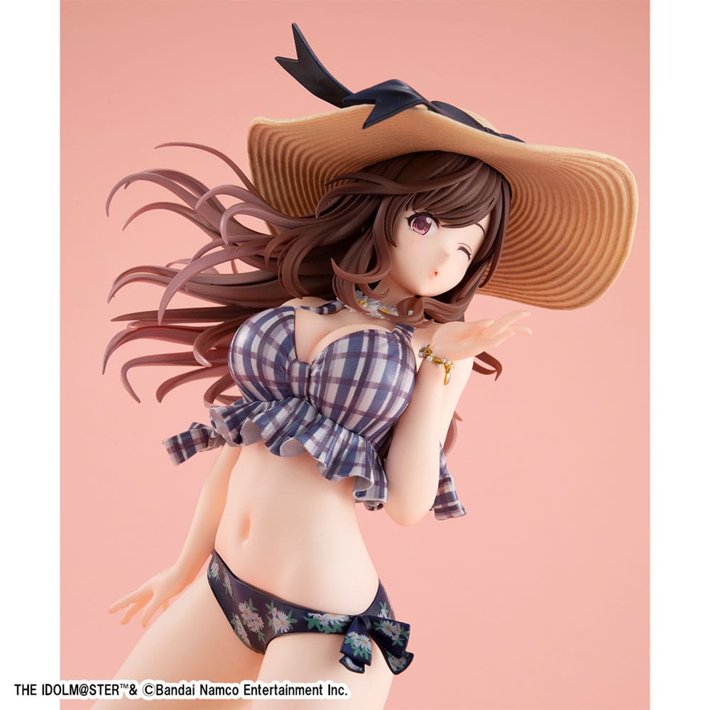 The Idolmaster Shiny Colors PVC Statue Kogane Tsukioka Be Bop Beach Ver. 17 cm