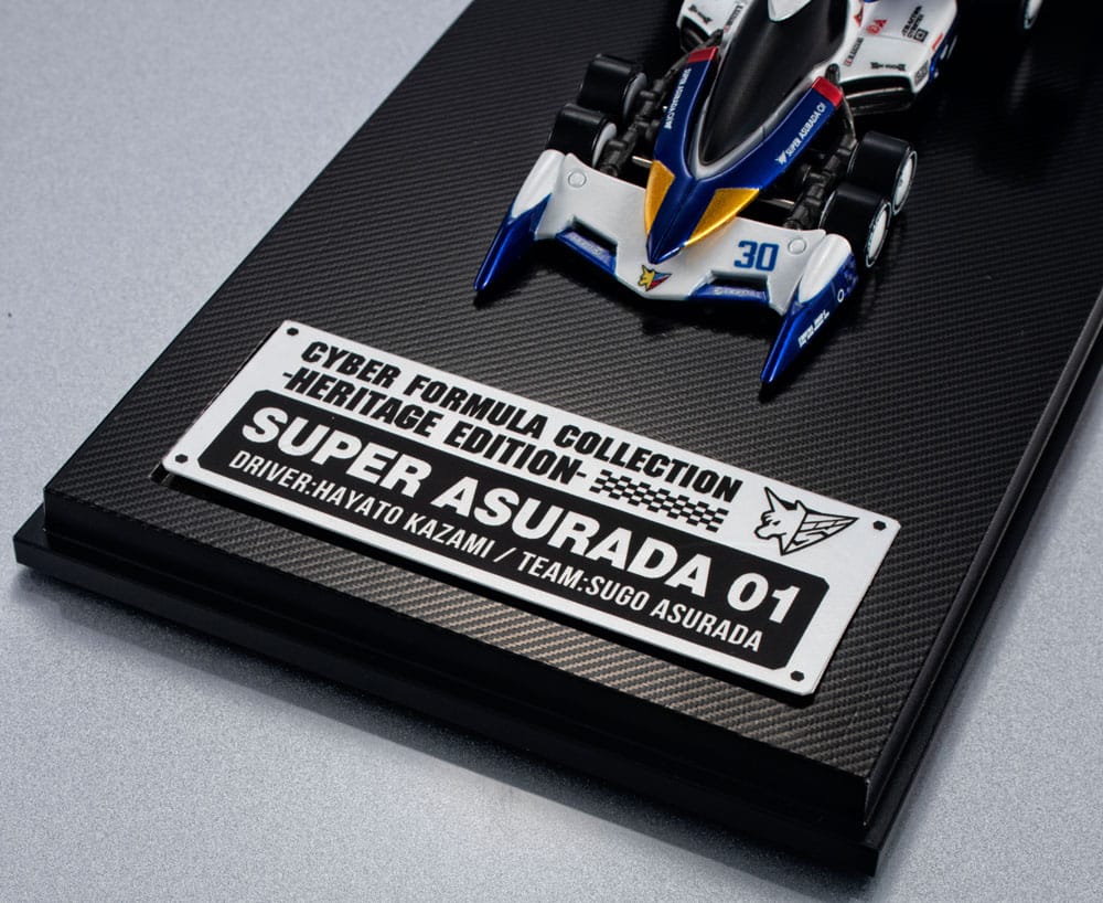 Future GPX Cyber Formula Vehicle Super Asurada 01 Heritage Edition 14 cm