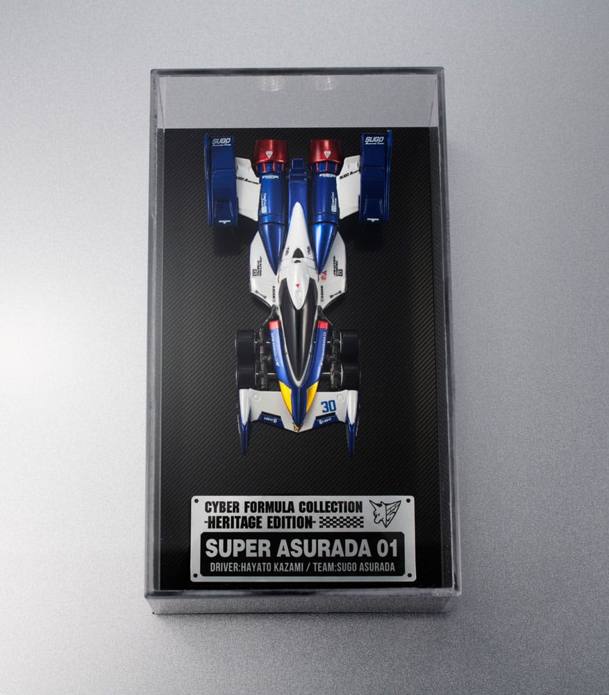 Future GPX Cyber Formula Vehicle Super Asurada 01 Heritage Edition 14 cm