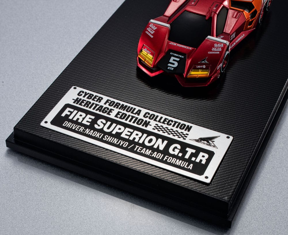 Future GPX Cyber Formula Vehicle Fire Superion G.T.R Heritage Edition 14 cm