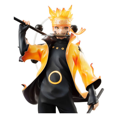 Naruto Shippuden GEM Series PVC Statue Naruto Uzumaki Six Paths Sage Mode 15th Anniversary Ver. 22 cm