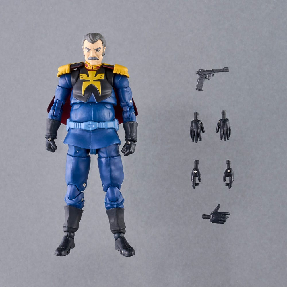 Mobile Suit Gundam G.M.G. Collection 03 Action Figure Principality of Zeon Ramba Ral 10 cm