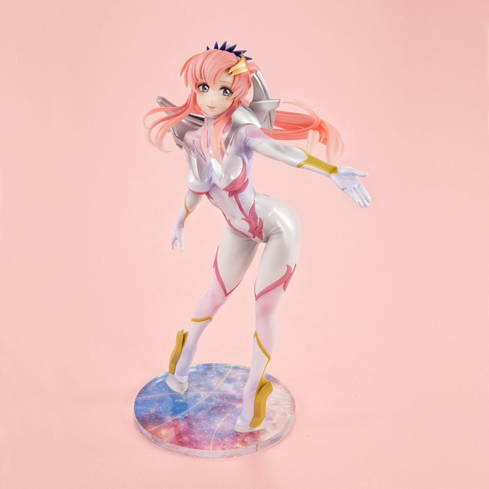 Mobile Suit Gundam Seed Freedom GGG Statue Lacus Clyne Pilot Suit Ver. 22 cm