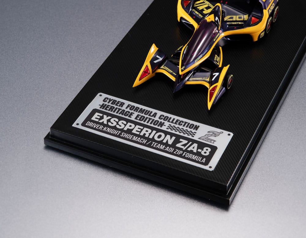 Future GPX Cyber Formula Vehicle Experion Z/A-8 Knight Shoemach Model C.F.C Heritage Edition 7 cm