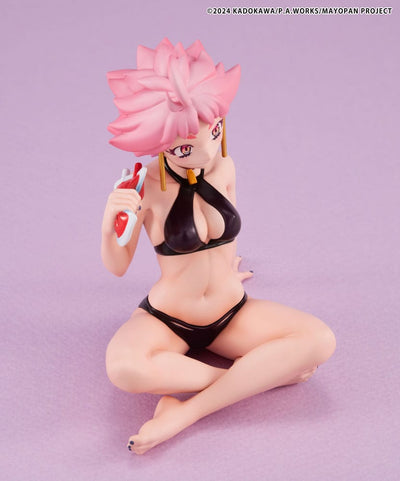 Mayonaka Punch Melty Princess PVC Statue Live Palm Size 9 cm