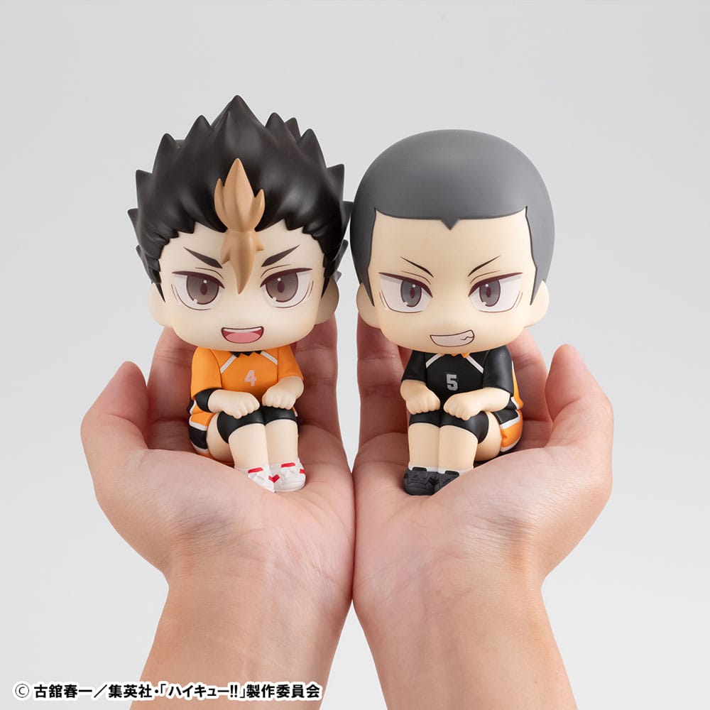 Haikyu!! Look Up PVC Statues Yu Nishinoya &amp; Ryunosuke Tanaka Uniform Ver. 11 cm (with gift)