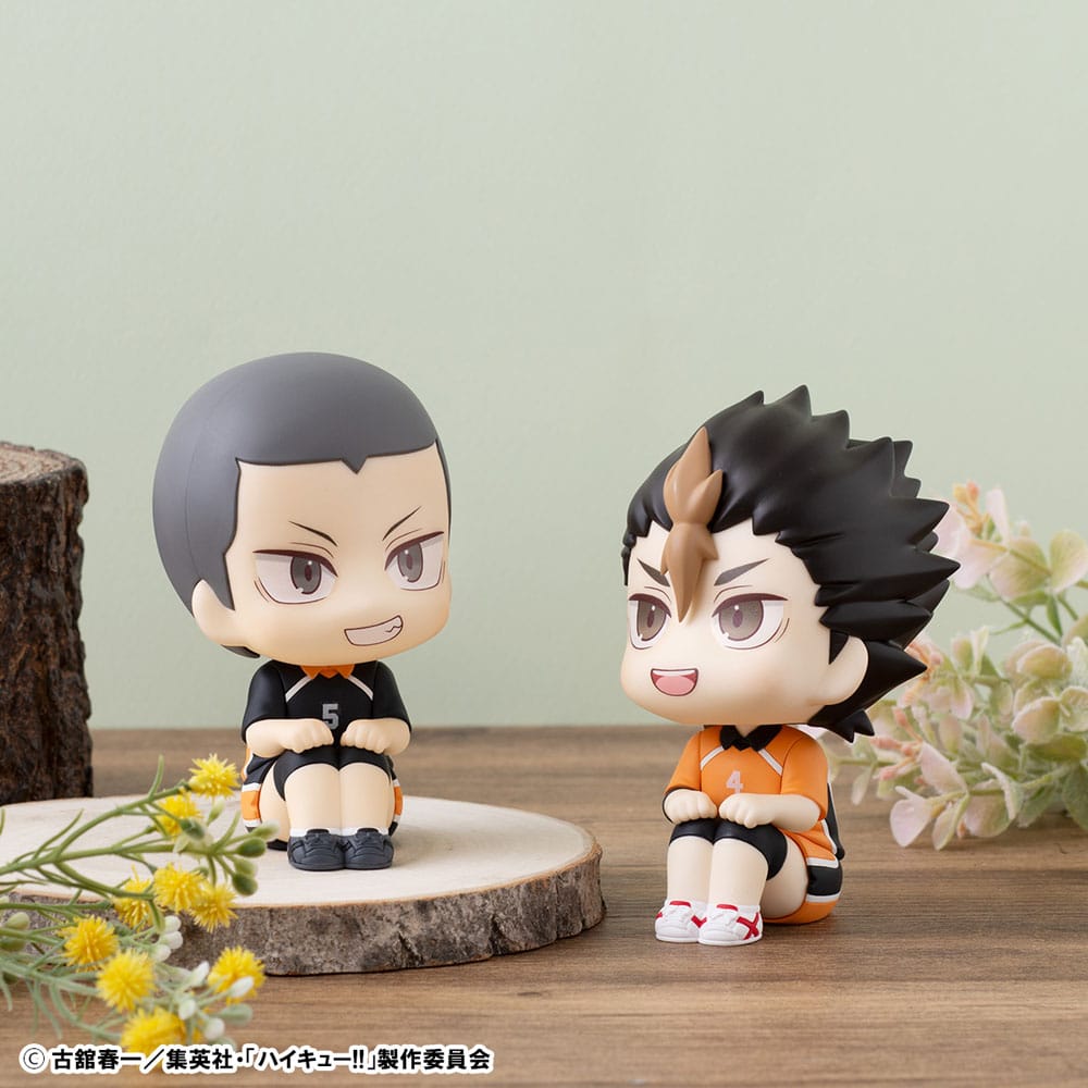 Haikyu!! Look Up PVC Statues Yu Nishinoya &amp; Ryunosuke Tanaka Uniform Ver. 11 cm (with gift)