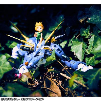 Digimon Adventure Precious G.E.M. Series PVC Statue Metal Garurumon & Ishida Yamato 30 cm