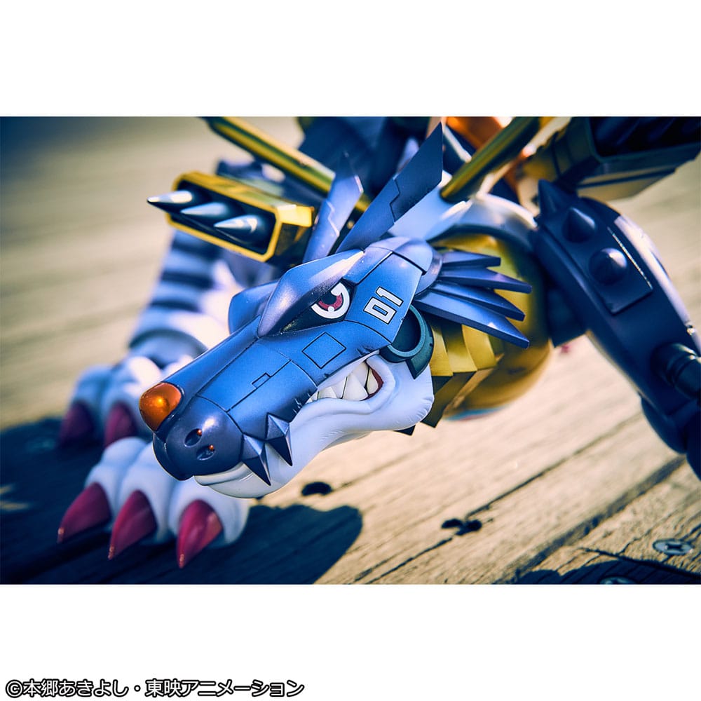 Digimon Adventure Precious G.E.M. Series PVC Statue Metal Garurumon & Ishida Yamato 30 cm