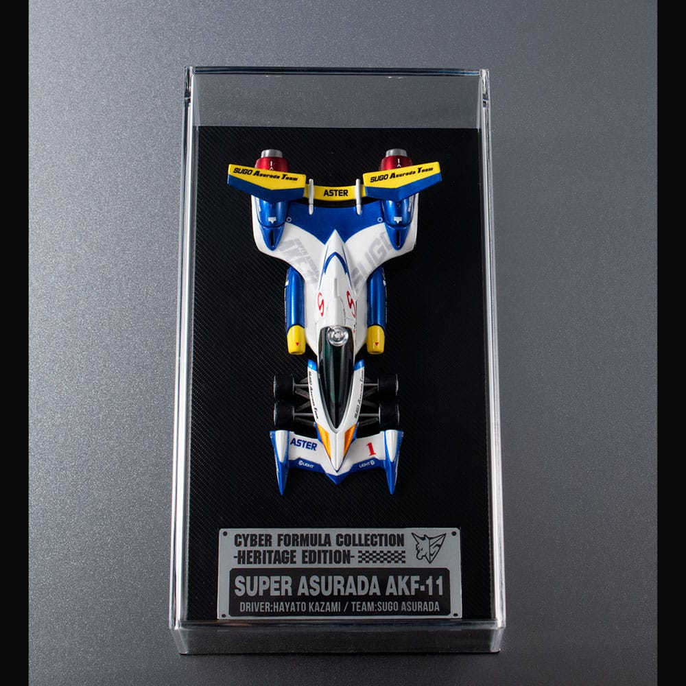 Future GPX Cyber Formula Vehicle Experion Z/A-8 Knight Shoemach Model C.F.C Heritage Edition 7 cm