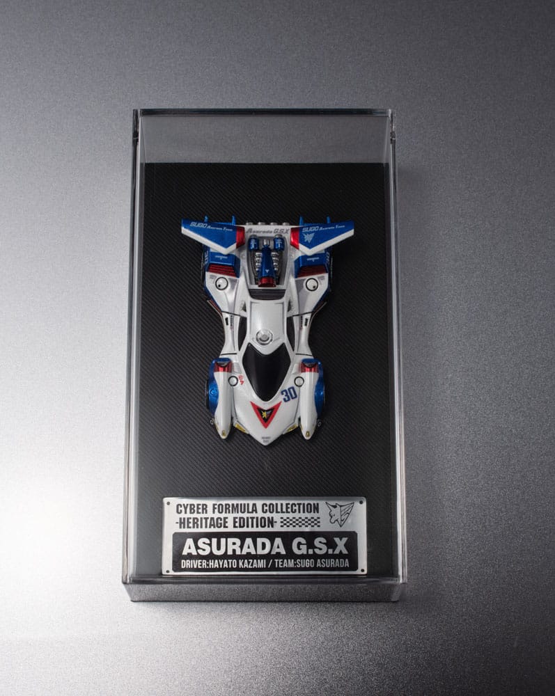 Future GPX Cyber ​​Formula Vehicle Asurada GSX Heritage Edition 7 cm