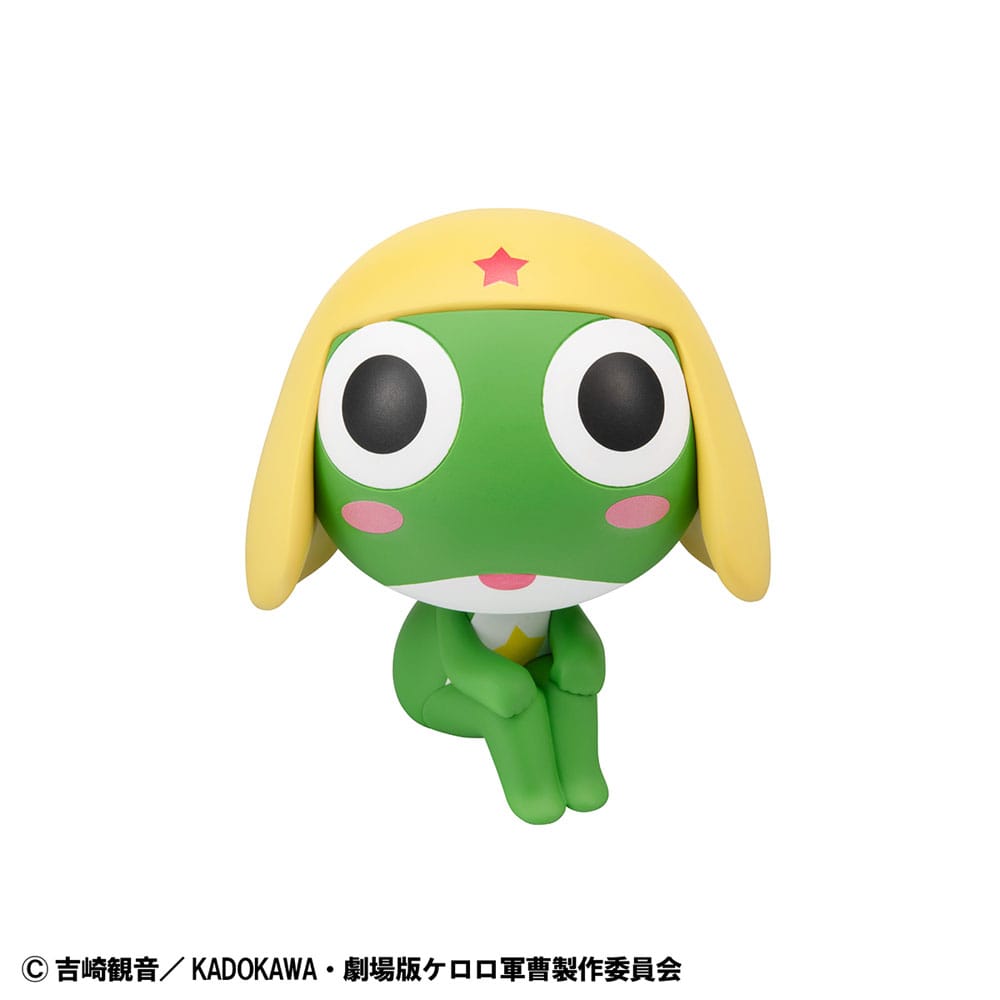 Sergeant Frog Look Up PVC Statue Keroro 11 cm
