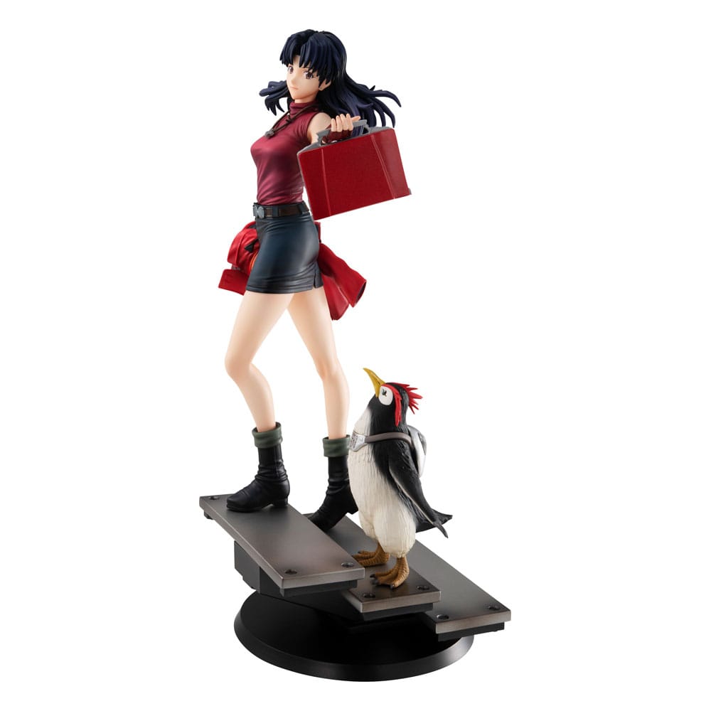 Rebuild of Evangelion Gals PVC Statue Misato Katsuragi & Pen Pen 25 cm