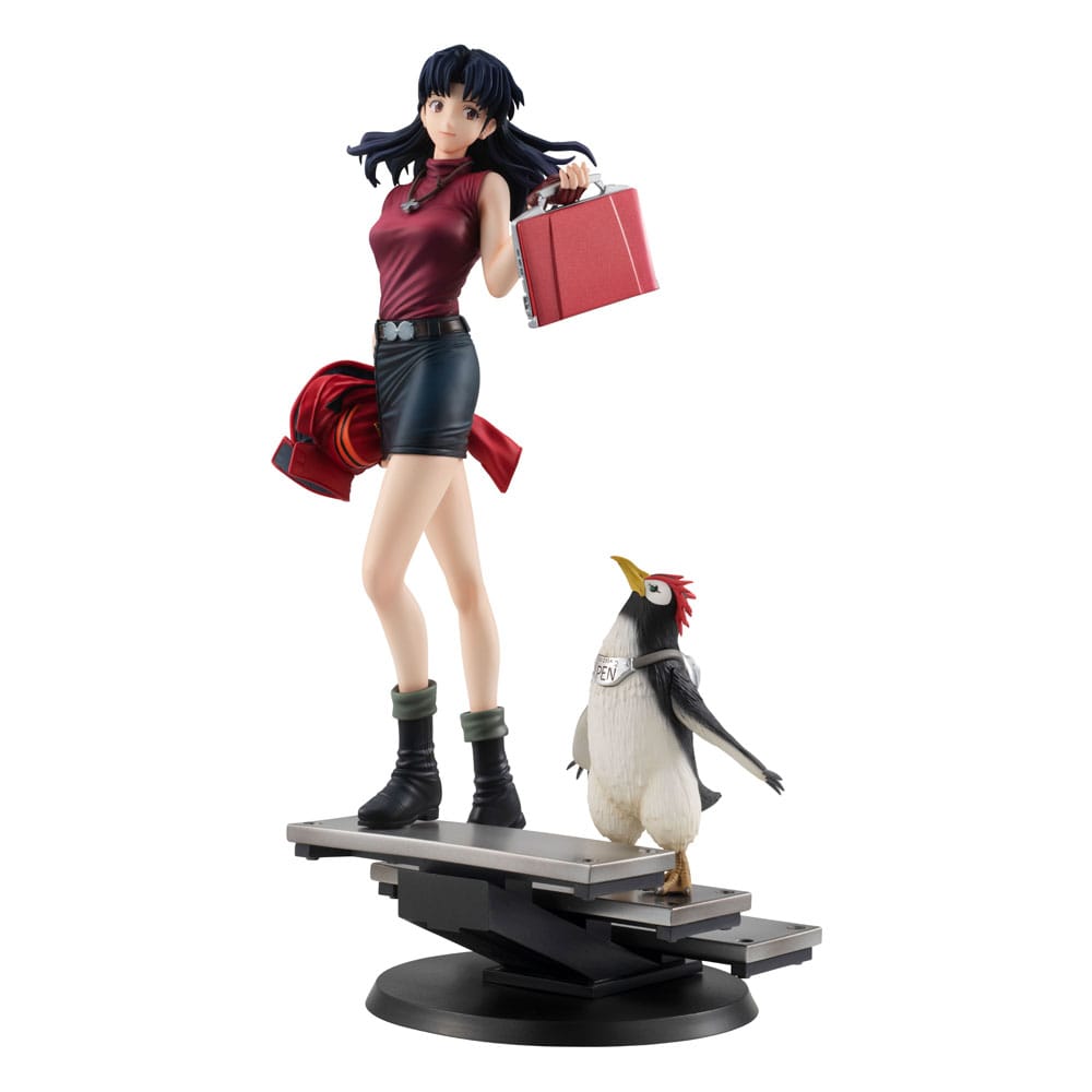 Rebuild of Evangelion Gals PVC Statue Misato Katsuragi & Pen Pen 25 cm