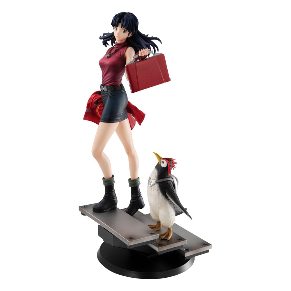 Rebuild of Evangelion Gals PVC Statue Misato Katsuragi & Pen Pen 25 cm
