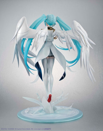 Mobile Suit Gundam x Hatsune Miku Lucrea PVC Statue Hatsune Miku x Wing Gundam Zero EW 45th Anniversary 27 cm