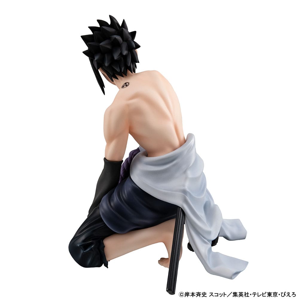 Naruto Shippuden GEM Series PVC Statue Sasuke Palm Size 12 cm