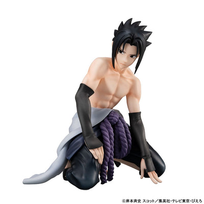 Naruto Shippuden GEM Series PVC Statue Sasuke Palm Size 12 cm