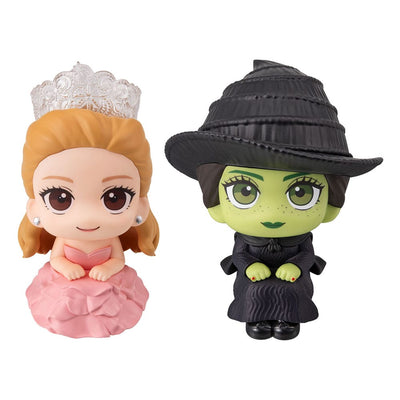 Wicked Look Up PVC Statues Elphaba &amp; Glinda (with gift) 11 cm